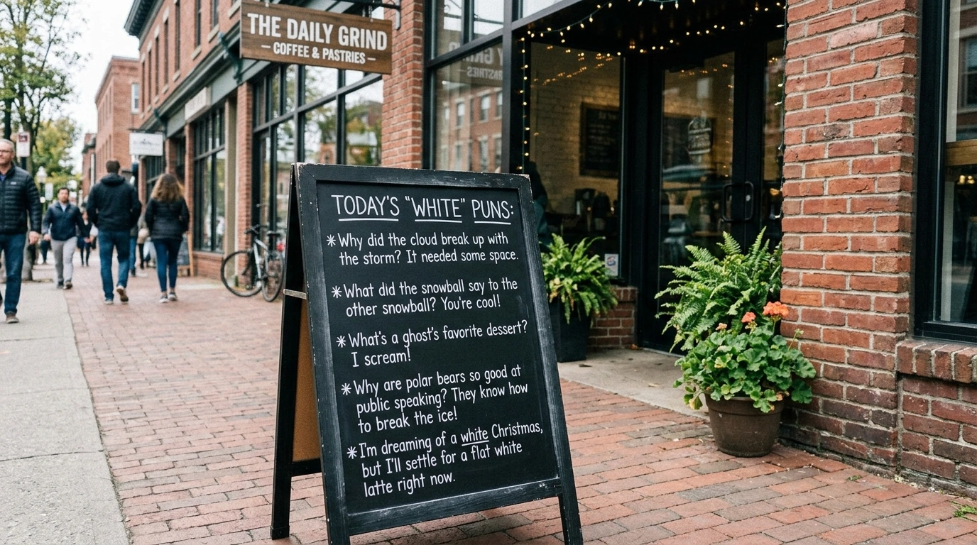 White Chocolate Puns Sweet Enough To Share