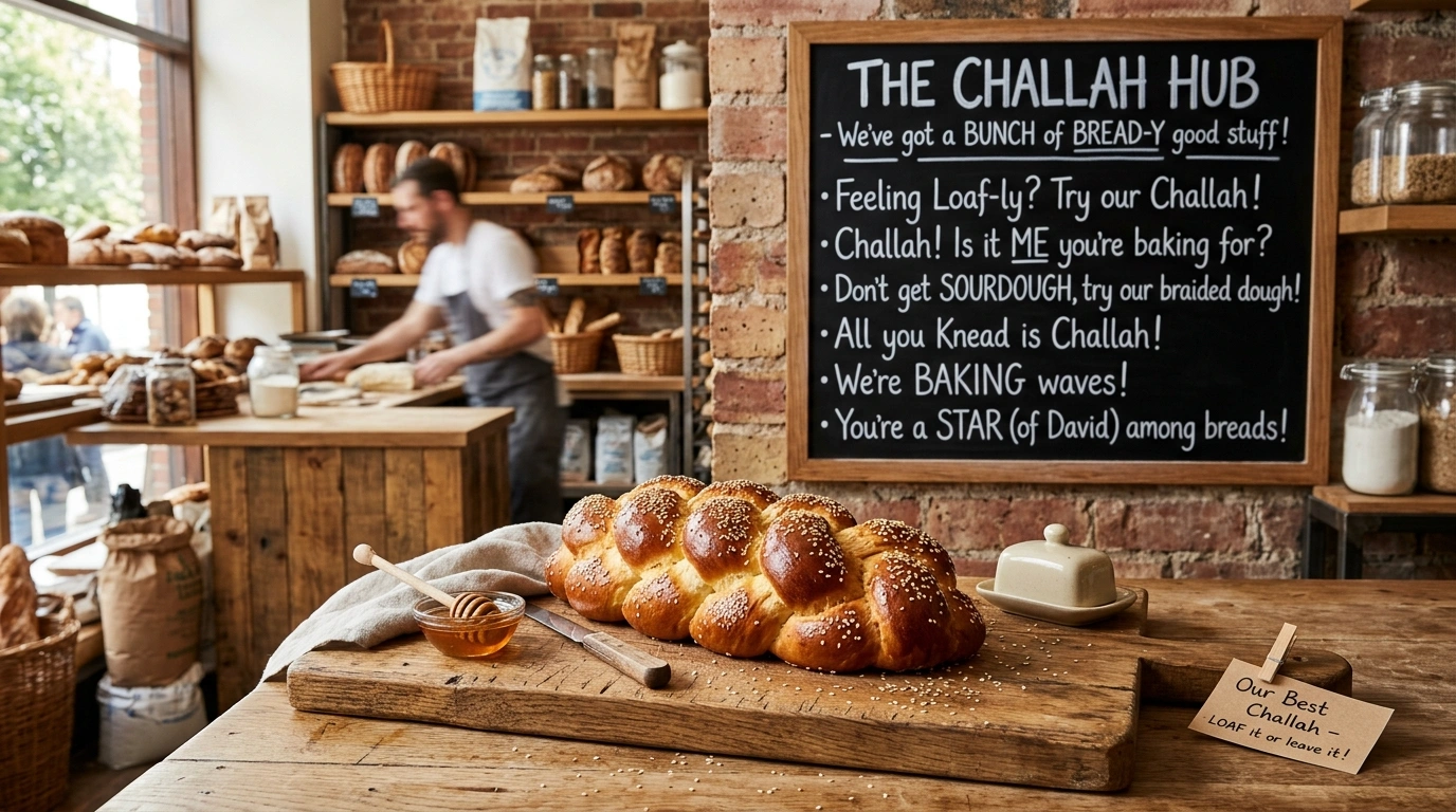 Challah Puns in English