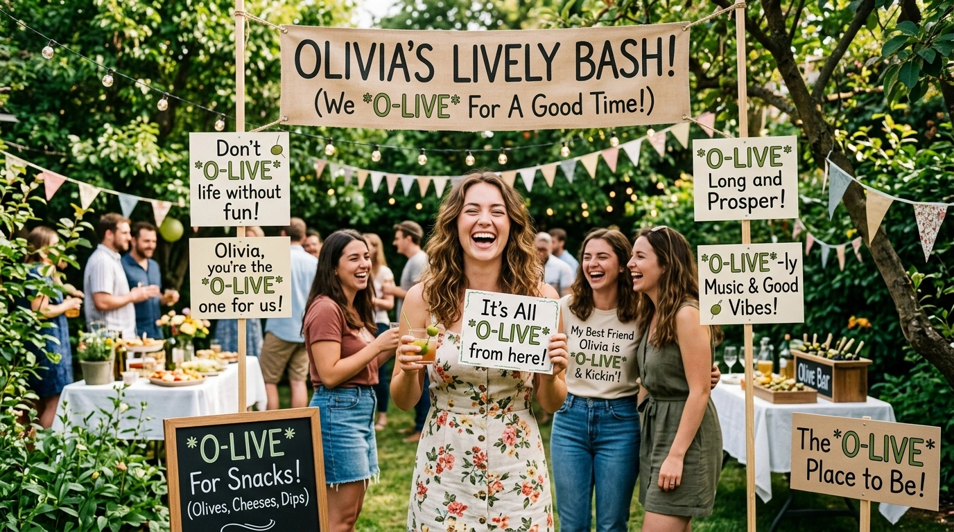 Olivia Puns One Liners