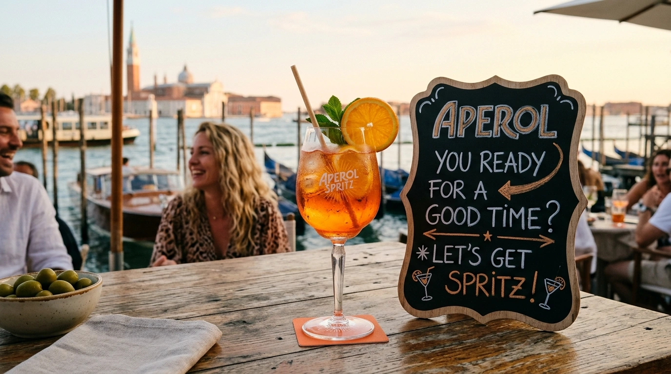 Short Aperol Spritz Puns