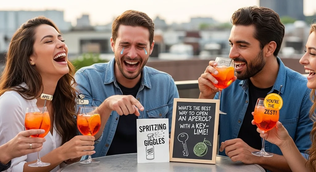 aperol spritz puns