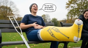 broken leg jokes