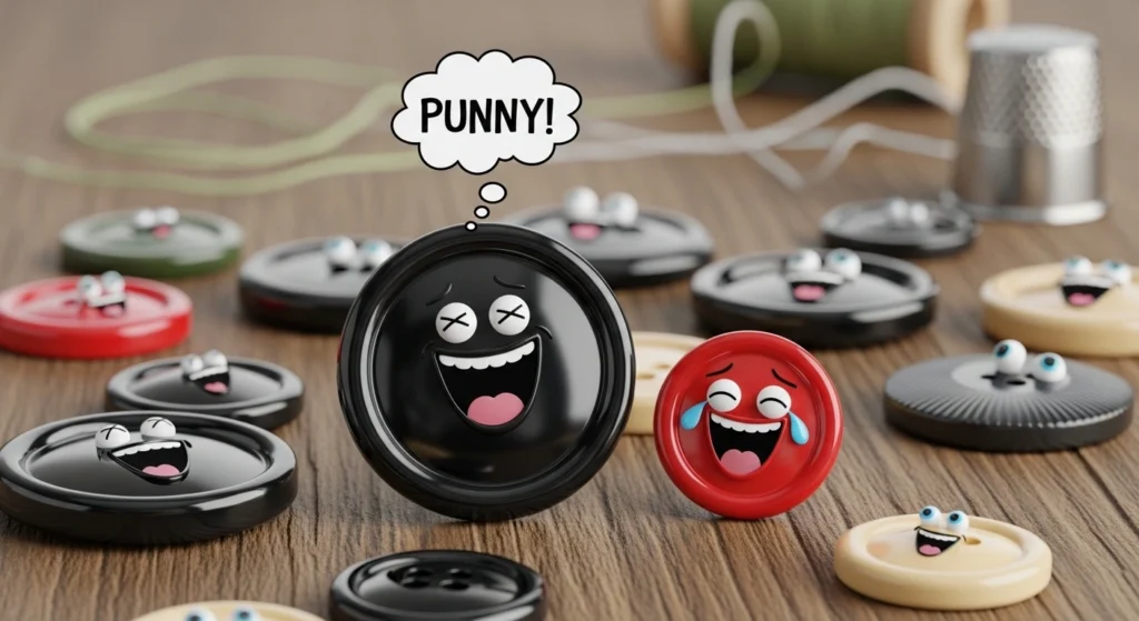 button puns