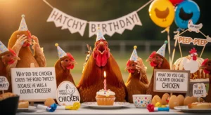 chicken birthday puns