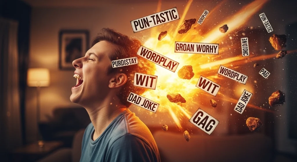 exploding puns