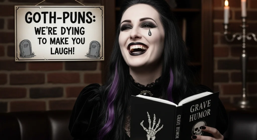 goth puns