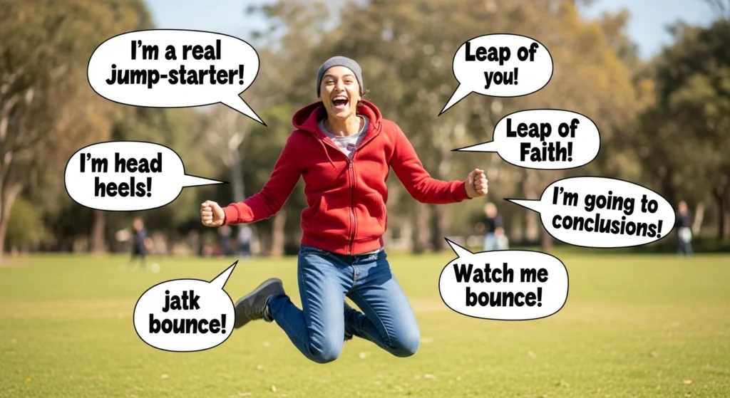 jump puns