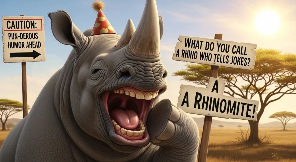 rhinoceros puns