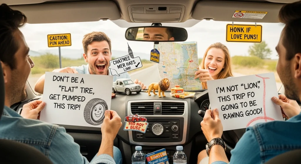 road trip puns