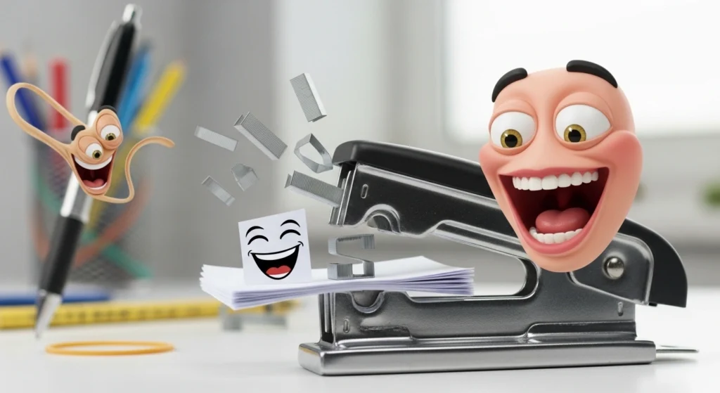 staple puns