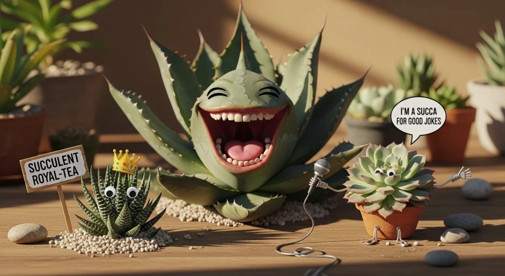 succulent plant puns