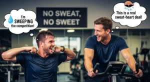 sweating puns