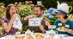 tea party puns
