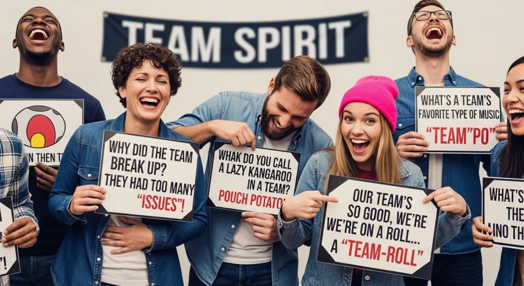 team puns