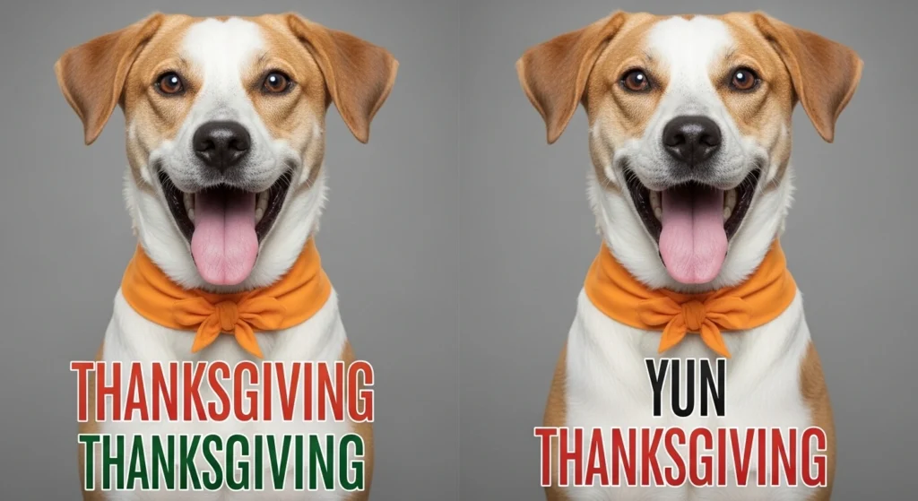 thanksgiving dog puns