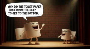 toilet paper jokes