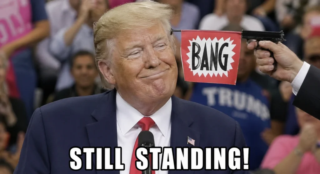 trump shot jokes