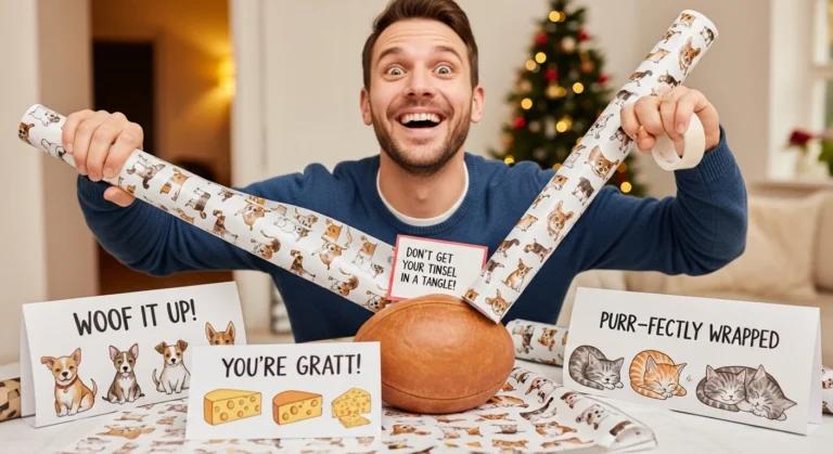 wrapping puns