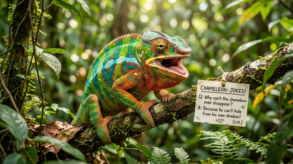 chameleon jokes