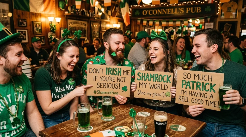 shamrock puns